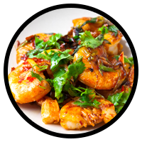 Chilly (Fish/Prawn) Dry/Wet