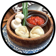 Mushroom Steamed Momo